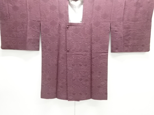 JAPANESE MICHIYUKI COAT / WOVEN FLOWER